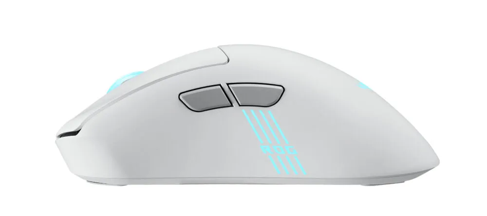 ASUS ROG Keris II Origin WHT 90MP04A0-BMUA10 42000 DPI Bluetooth Oyuncu Faresi Thumbnail 3