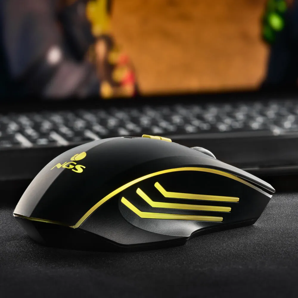 NGS GMX-200 NGS-GAMING-0280 3200 DPI Kablosuz Oyuncu Faresi Thumbnail 7