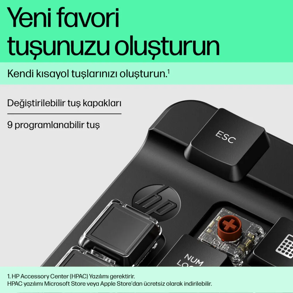 HP 435 Programmable Wireless Keypad 7N7C3AA Thumbnail 6