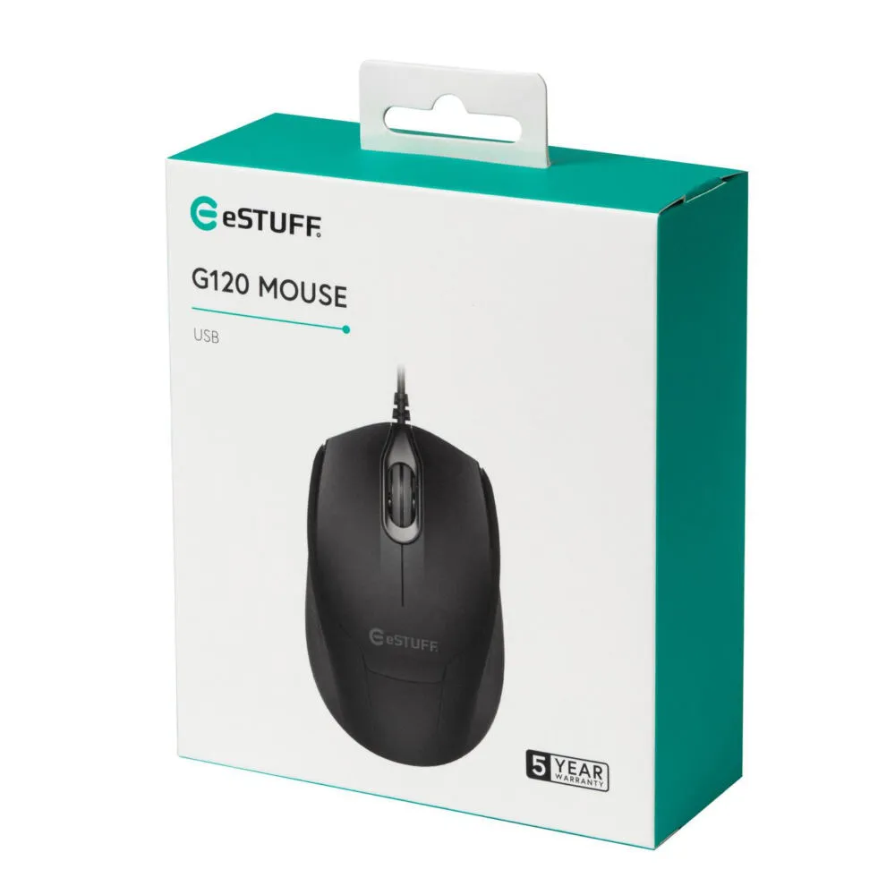 eSTUFF GLB213002 1200 DPI Optik Mouse Thumbnail 8