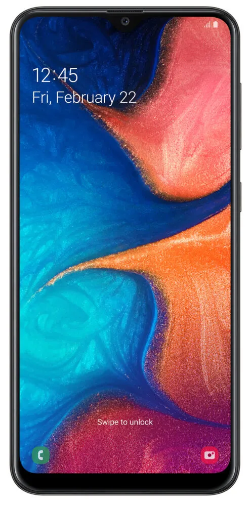 Samsung Galaxy A20 SM-A205F 16,3 cm (6.4") Çift SIM 4G Micro-USB 3 GB 32 GB 4000 mAh Siyah Akıllı Telefon Cep Telefonu