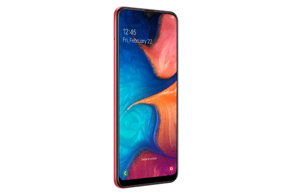 Samsung Galaxy A20 SM-A205F 16,3 cm (6.4") Çift SIM 4G Micro-USB 3 GB 32 GB 4000 mAh Kırmızı Akıllı Telefon Thumbnail 3