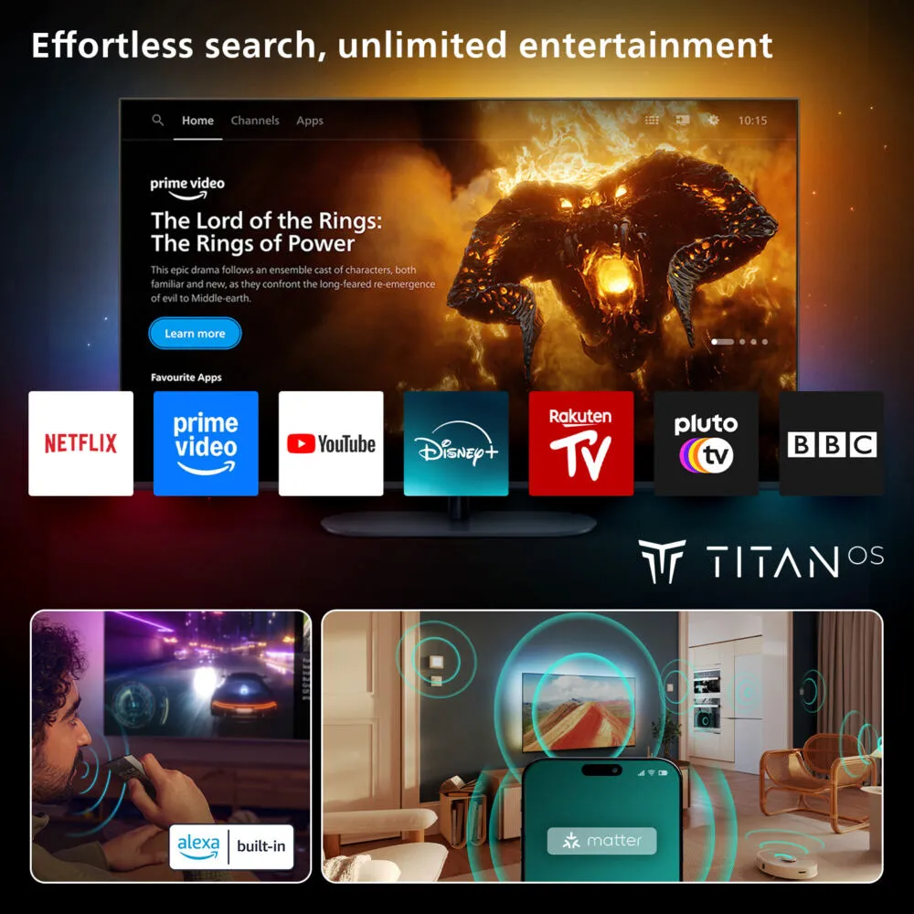 Philips 43PUS8500/12 43 inç 4K Ultra HD QLED TV Thumbnail 9