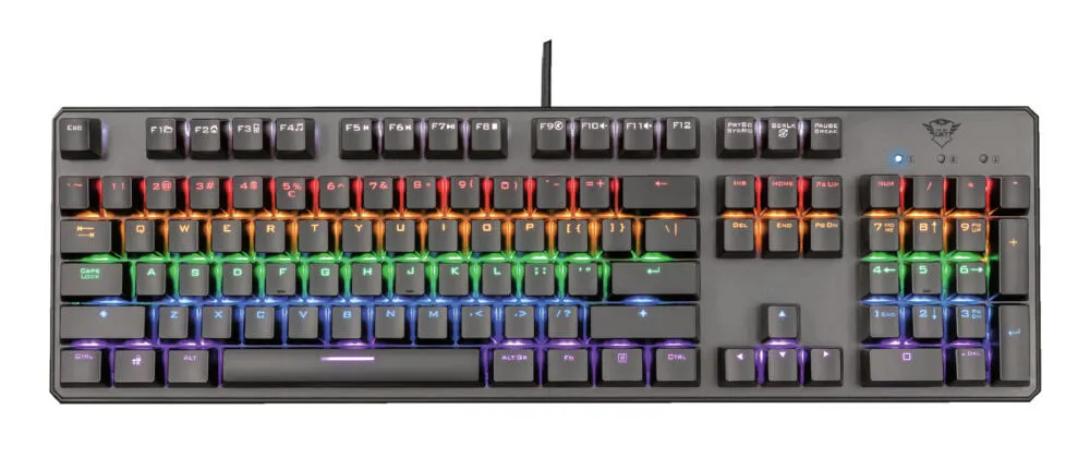 Trust GXT 865 Asta 23202 Mekanik RGB Oyuncu Klavyesi Thumbnail 2