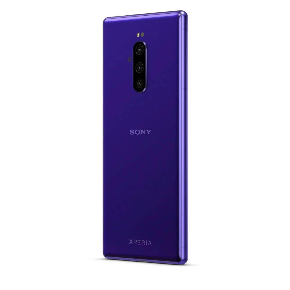 Sony Xperia 1 16,5 cm (6.5") Çift SIM Android 9.0 4G USB C Tipi 6 GB 128 GB 3330 mAh Mor Akıllı Telefon Thumbnail 4