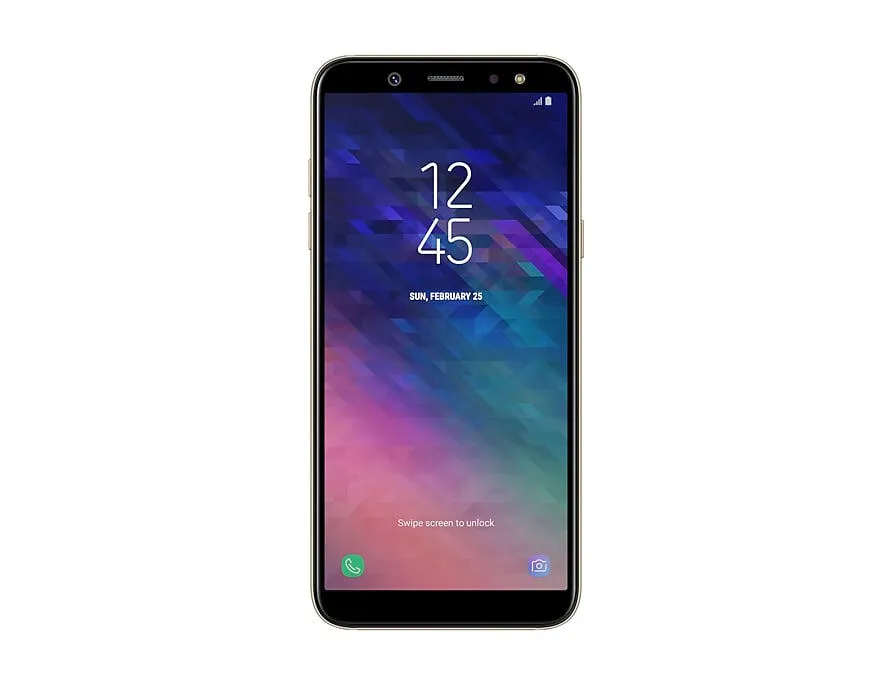 Samsung Galaxy A6 SM-A600F 14,2 cm (5.6") Tek SIM 4G Micro-USB 3 GB 32 GB 3000 mAh Altın Akıllı Telefon Cep Telefonu