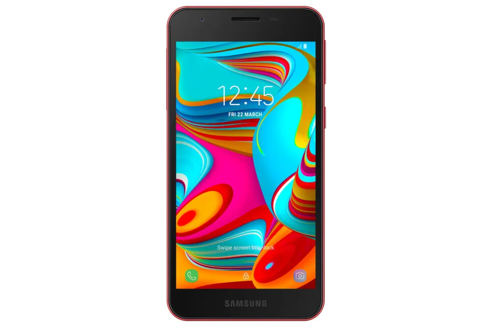 Samsung Galaxy A2 Core SM-A260F 12,7 cm (5") Çift SIM 4G Micro-USB 1 GB 2600 mAh Kırmızı Akıllı Telefon Cep Telefonu