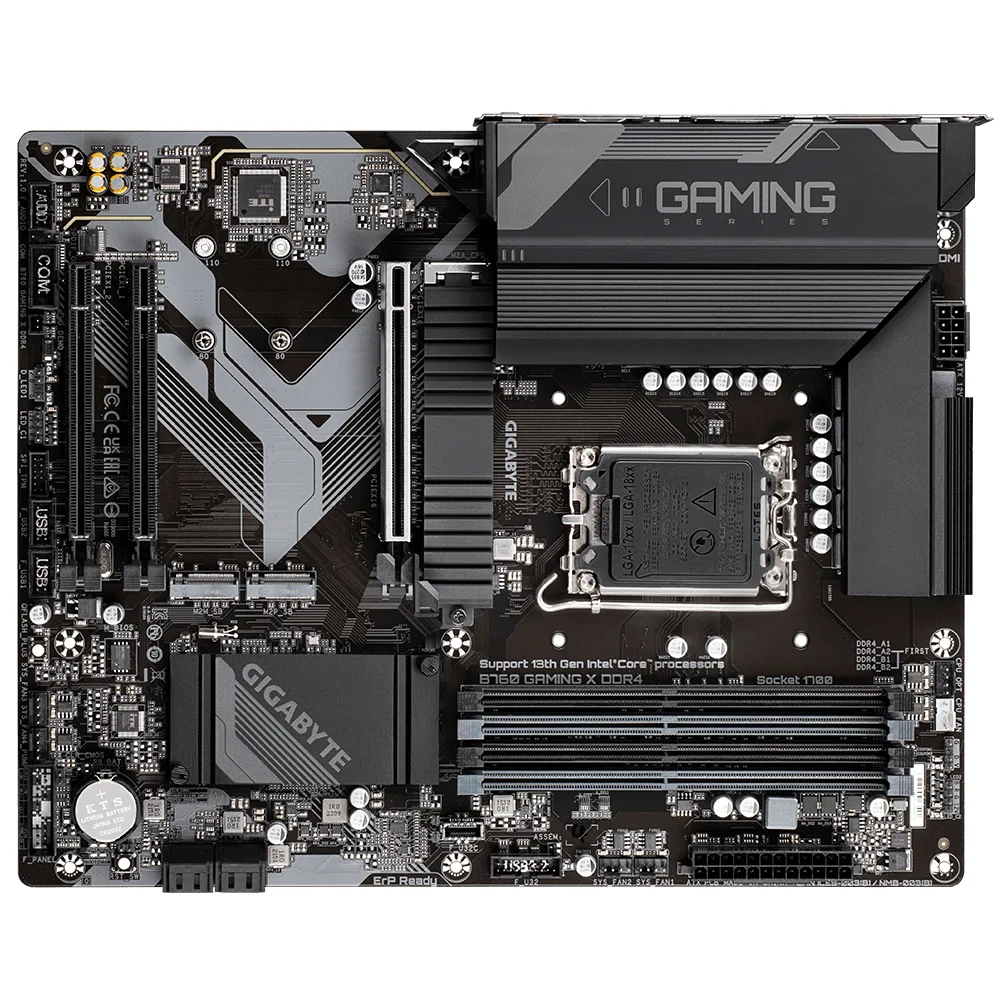 GIGABYTE B760 GAMING X DDR4 LGA1700 4x 3x M.2 ATX 4x RAM Anakart Thumbnail 8