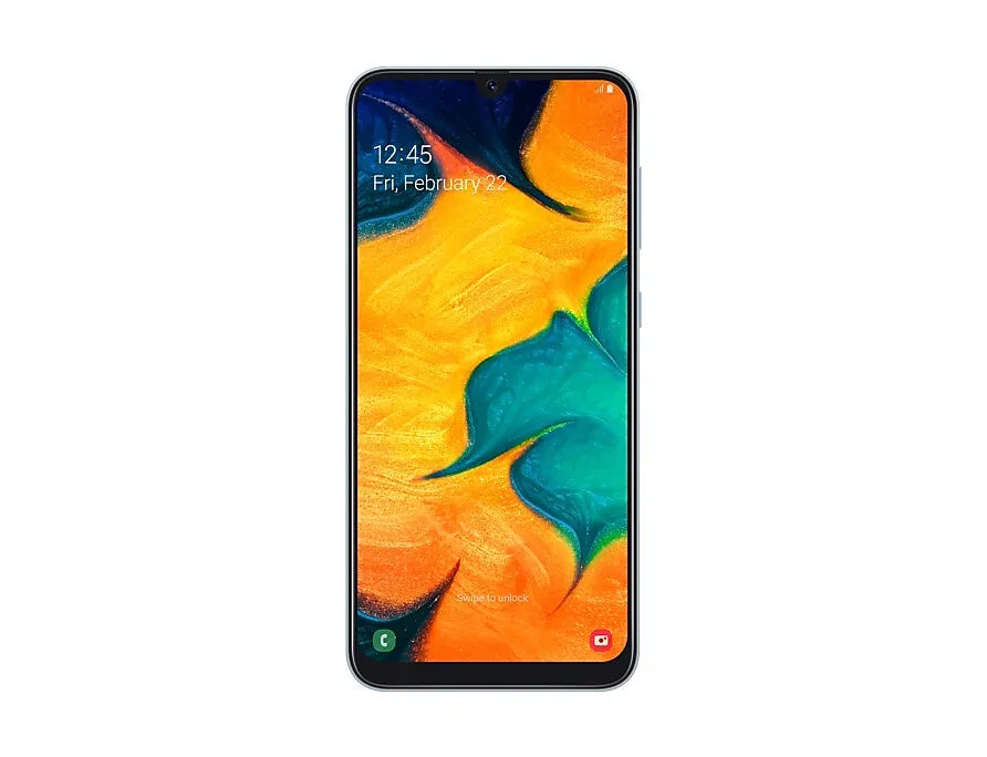 Samsung Galaxy A30 SM-A305F 16,3 cm (6.4") Çift SIM 4G USB C Tipi 4000 mAh Beyaz Akıllı Telefon Cep Telefonu
