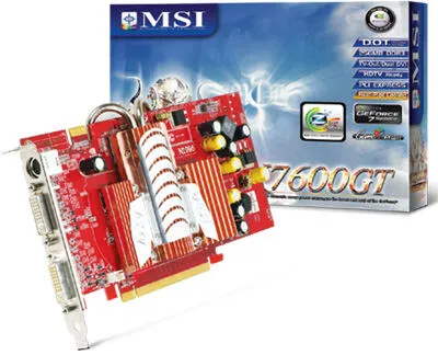 MSI NX7600GT-T2D256EZ GDDR3 128 MB Ekran Kartı