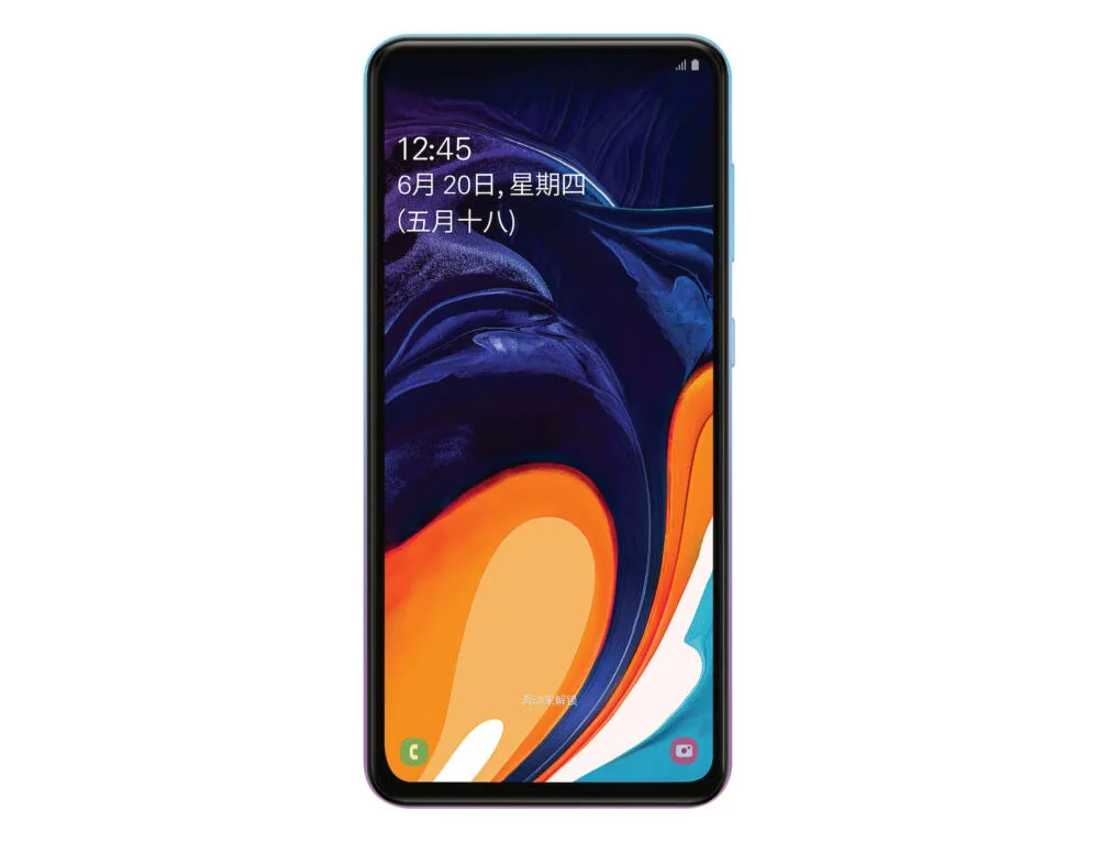 Samsung Galaxy A60 16 cm (6.3") Çift SIM 4G USB C Tipi 6 GB 128 GB 3500 mAh Mavi, Pembe Akıllı Telefon Cep Telefonu