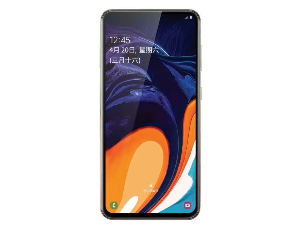 Samsung Galaxy A60 16 cm (6.3") Tek SIM 4G USB C Tipi 6 GB 128 GB 3500 mAh Turuncu Akıllı Telefon Cep Telefonu
