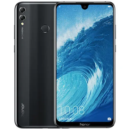 Honor 8X Max 18,1 cm (7.12") Çift SIM 4G Micro-USB 4 GB 128 GB 5000 mAh Siyah Akıllı Telefon Cep Telefonu