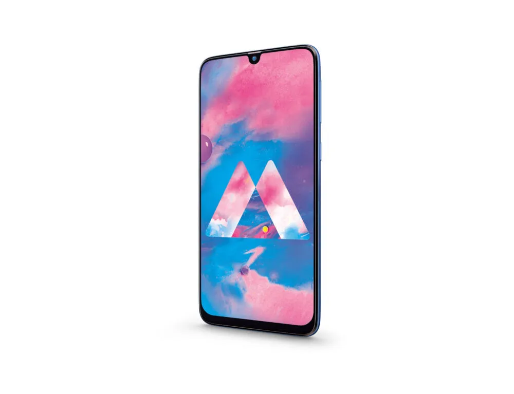 Samsung Galaxy M30 16,3 cm (6.4") Çift SIM 4G USB C Tipi 4 GB 64 GB 5000 mAh Mavi Akıllı Telefon Thumbnail 1