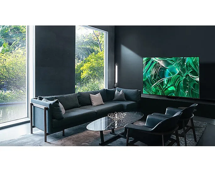 Samsung GQ55S95CATXZG 55 inç 120Hz 4K Ultra HD OLED TV Thumbnail 3