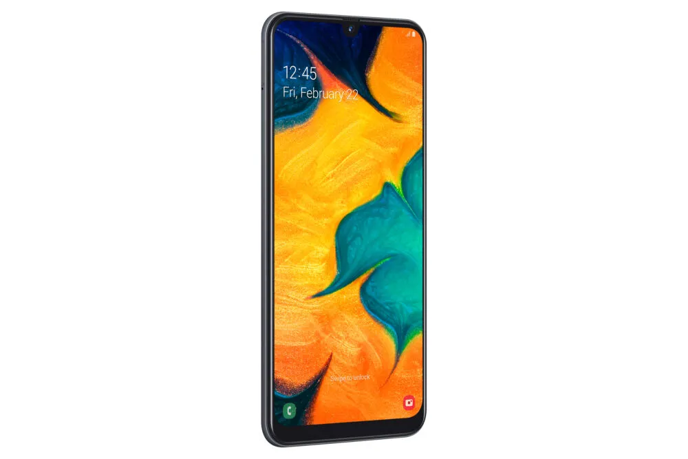 Samsung Galaxy SM-A305G 16,3 cm (6.4") Tek SIM 4G USB C Tipi 4 GB 64 GB 4000 mAh Siyah Akıllı Telefon Thumbnail 2