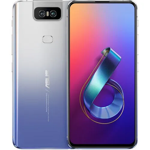 ASUS Zenfone 6z 16,3 cm (6.4") Android 9.0 4G USB C Tipi 6 GB 64 GB 5000 mAh Gümüş Akıllı Telefon Cep Telefonu