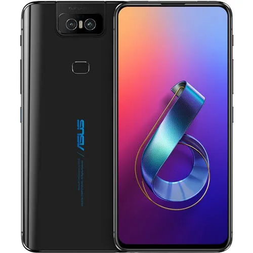 ASUS Zenfone 6z 16,3 cm (6.4") Android 9.0 4G USB C Tipi 6 GB 64 GB 5000 mAh Siyah Akıllı Telefon Cep Telefonu