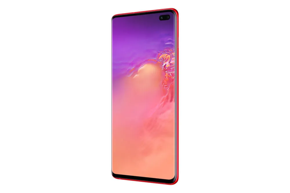 Samsung SM-G975F 8 GB SM-G975FZRDNEE 128 GB 8 GB RAM Kırmızı Akıllı Telefon Thumbnail 1