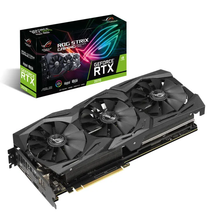 ASUS ROG GeForce RTX 2070 NVIDIA 8 GB GDDR6 Ekran Kartı Thumbnail 3
