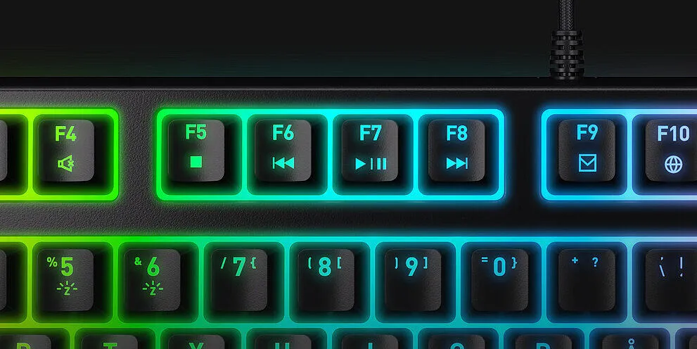 CHERRY XTRFY K4V2 RGB TKL CX-K4V2-RGB-TKL-R-ES Mekanik Oyuncu Klavyesi Thumbnail 5
