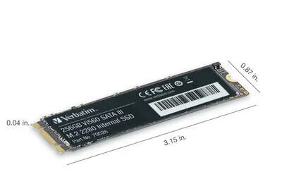 Verbatim Vi560 256 GB 70026 M.2 SSD Thumbnail 1