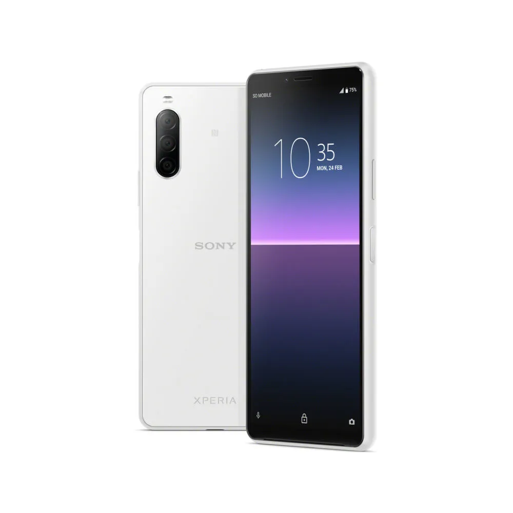 Sony Xperia 10 II 15,2 cm (6") Çift SIM Android 10 4G USB C Tipi 4 GB 128 GB 3600 mAh Beyaz Akıllı Telefon