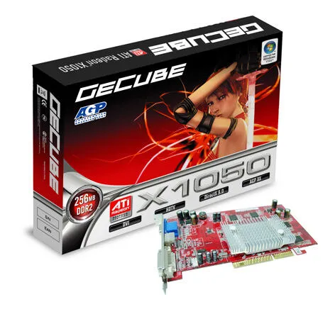 ASUS RADEON 1050, 256MB DDR2, AGP 8x GDDR2 Ekran Kartı