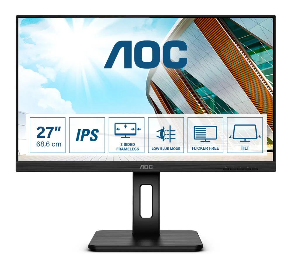 AOC 27P2Q/75 PC düz Monitör Monitörle