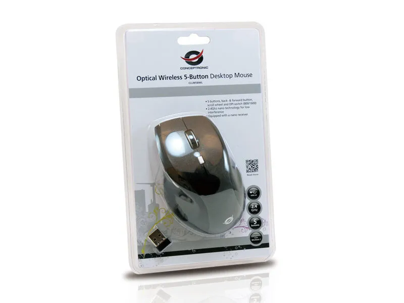 Conceptronic CLLM5BWL 1600 DPI Kablosuz Mouse Thumbnail 6