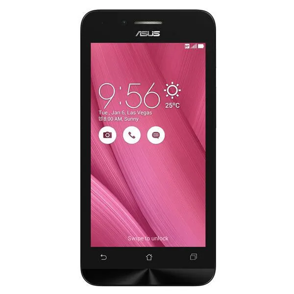 ASUS ZenFone Go ZC451TG-1I028IN 11,4 cm (4.5") Çift SIM Android 5.1 3G Micro-USB 1 GB 8 GB 1600 mAh Pembe Akıllı Telefon