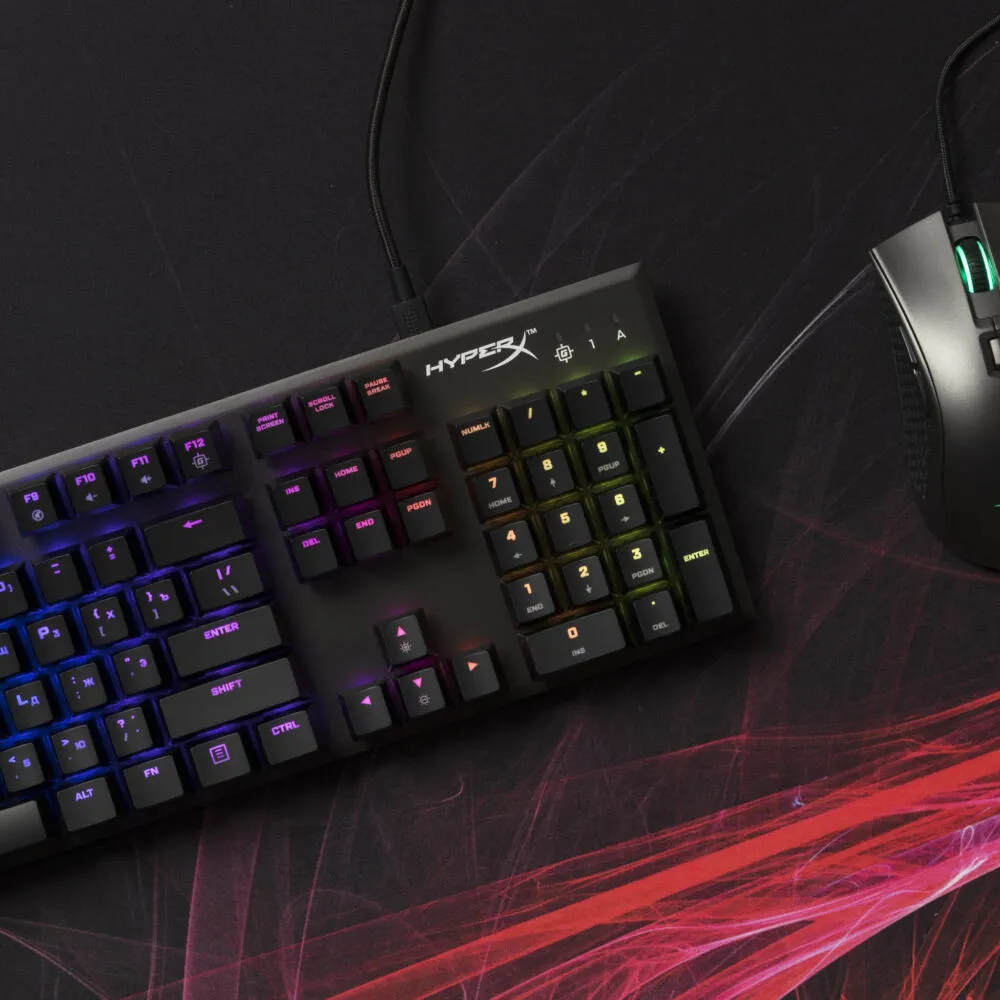HyperX Alloy FPS RGB HX-KB1SS2-NO Mekanik Oyuncu Klavyesi Thumbnail 4