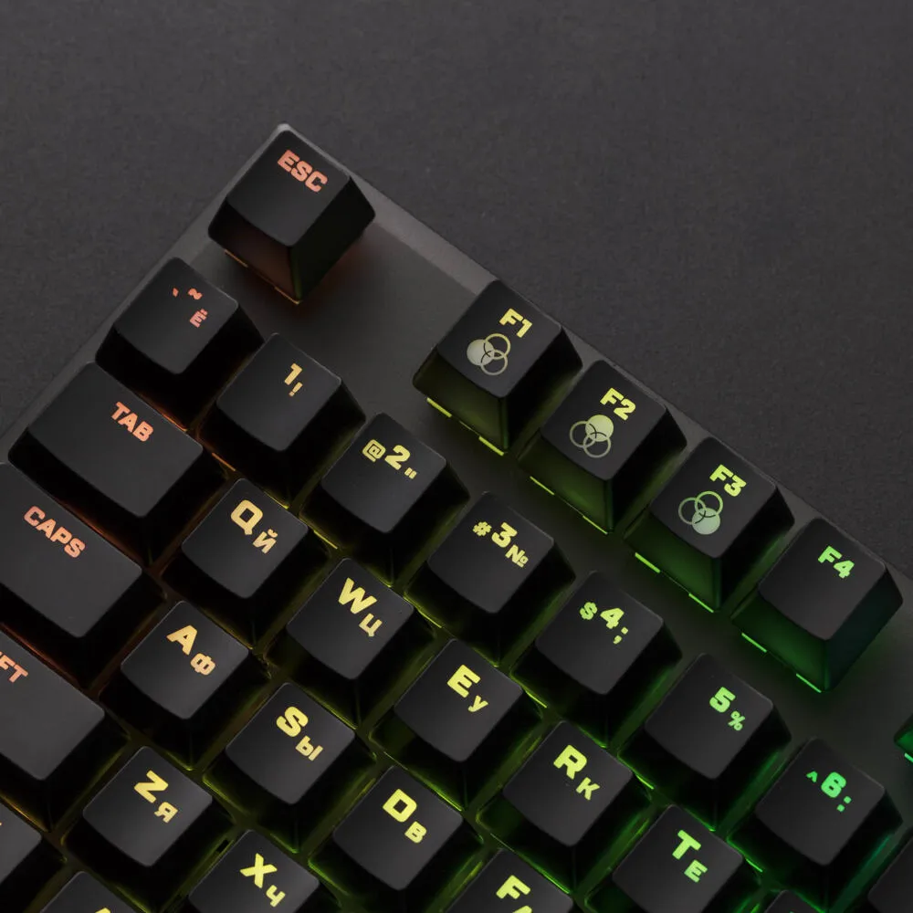 HyperX Alloy FPS RGB HX-KB1SS2-NO Mekanik Oyuncu Klavyesi Thumbnail 6
