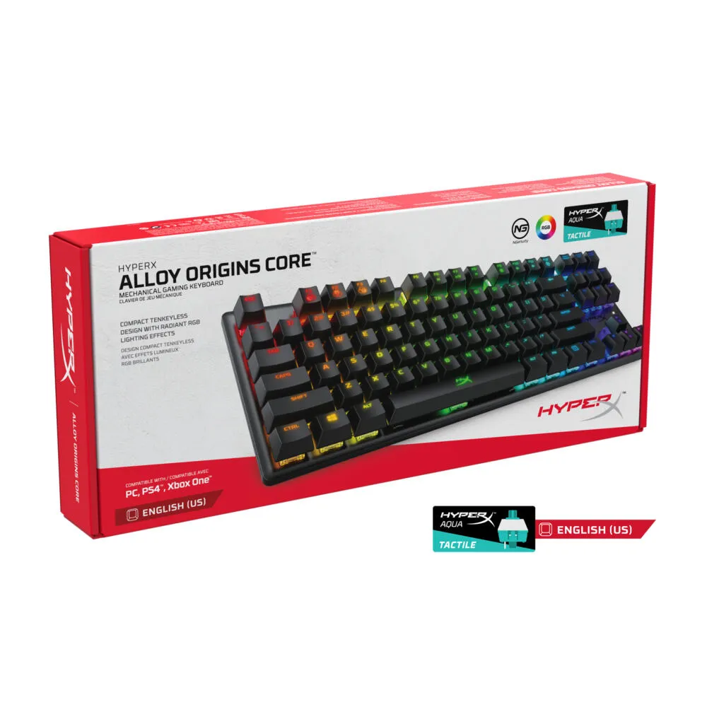 HyperX Alloy Origins Core HX-KB7AQX-US Mekanik Oyuncu Klavyesi Thumbnail 10