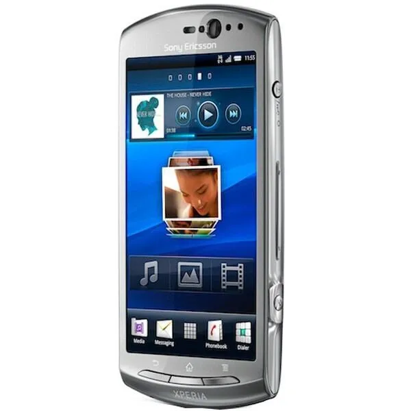 Sony Xperia neo 9,4 cm (3.7") Tek SIM 3G 0,5 GB 1 GB Gümüş Akıllı Telefon