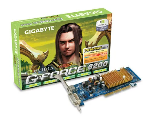 GIGABYTE GV-N62256DP2 GeForce 6200 GDDR2 Ekran Kartı