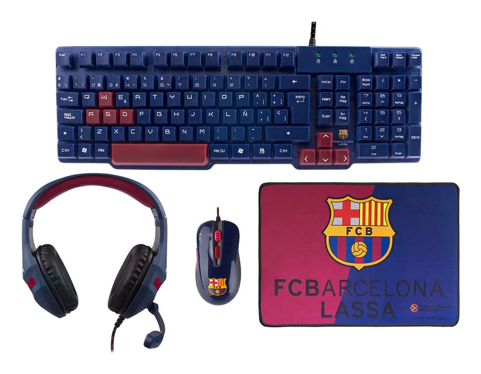 Mars Gaming MCPCHAMPIONBC Fare dahil Oyun USB QWERTY İspanyolca Bordo, Lacivert Oyuncu Klavyesi