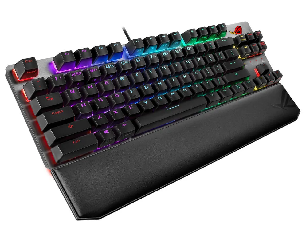 ASUS ROG STRIX SCOPE TKL D/RD Mekanik RGB Oyuncu Klavyesi Thumbnail 1
