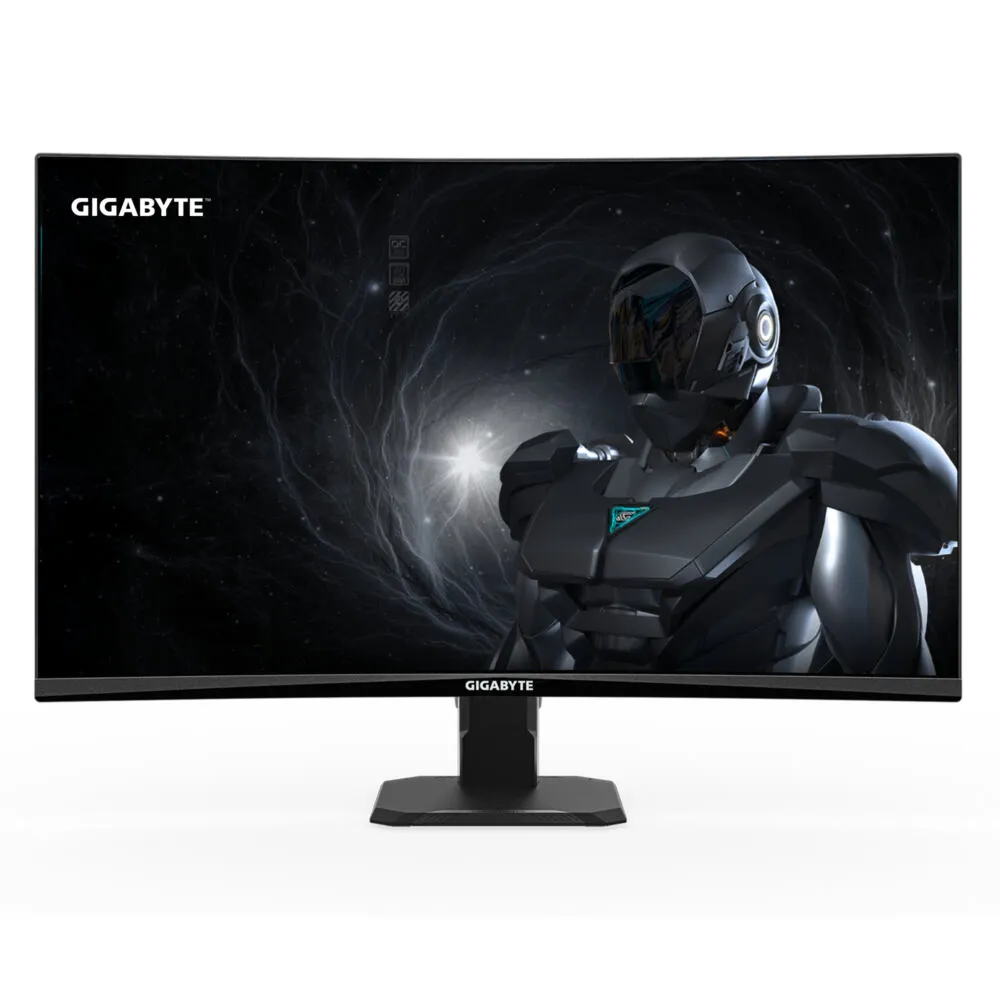GIGABYTE GS27FC2 EU 27 inç 240Hz Full HD VA Kavisli Oyuncu Monitörü Thumbnail 1