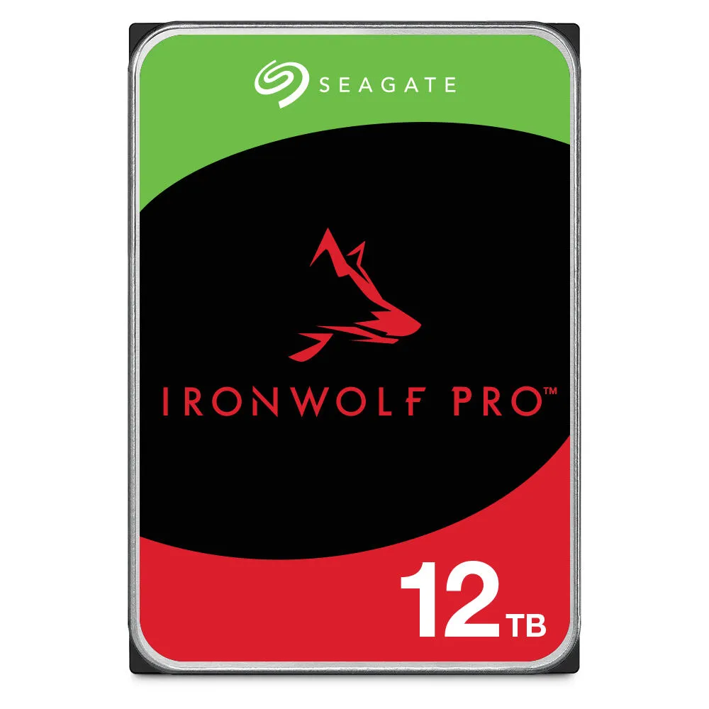 Seagate IronWolf Pro ST12000NT001 4 PACK sabit disk sürücüsü 12 TB 7200 RPM 256 MB 3.5" Serial ATA III