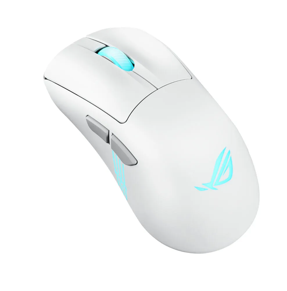 ASUS ROG Keris II Origin WHT 90MP04A0-BMUA10 42000 DPI Bluetooth Oyuncu Faresi Thumbnail 1