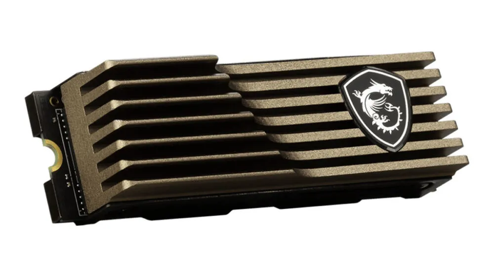 MSI SPATIUM M460 PCIe 4.0 NVMe M.2 1TB HS PCI Express 4.0 3D NAND SSD SSD Diskle