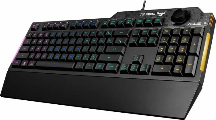 ASUS TUF Gaming K1 90MP01X0-BKDA00 RGB Oyuncu Klavyesi Thumbnail 4