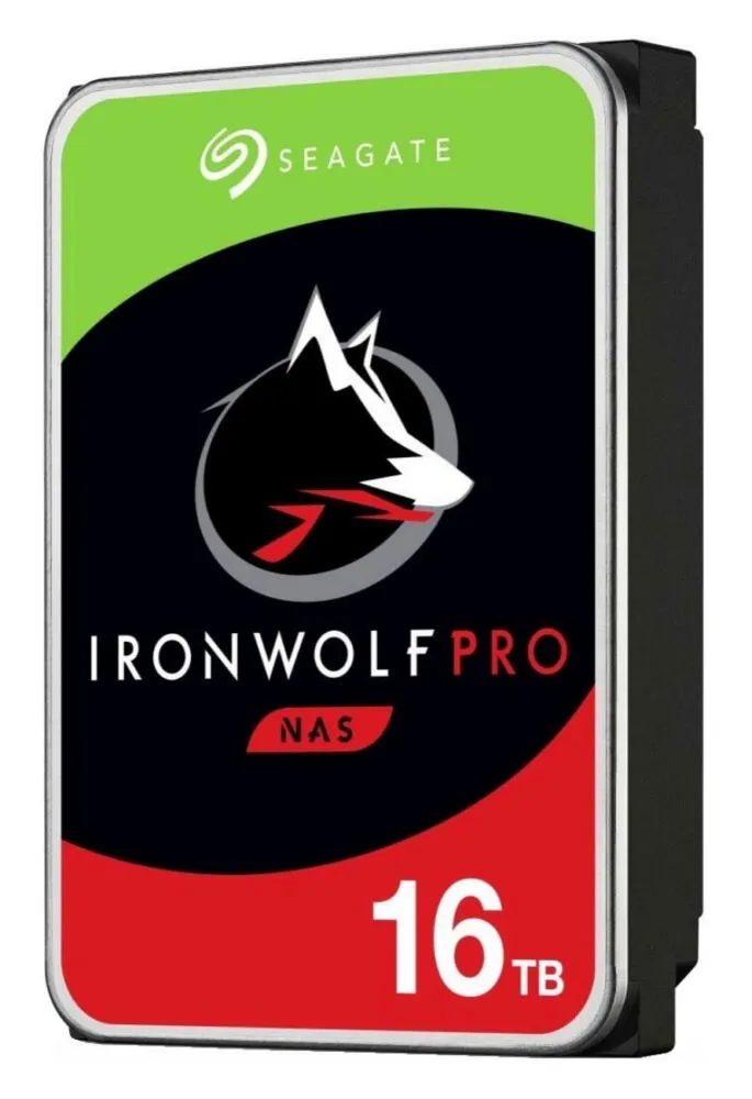 Seagate IronWolf Pro ST16000NE000-FR sabit disk sürücüsü 16 TB 7200 RPM 256 MB 3.5" Serial ATA III