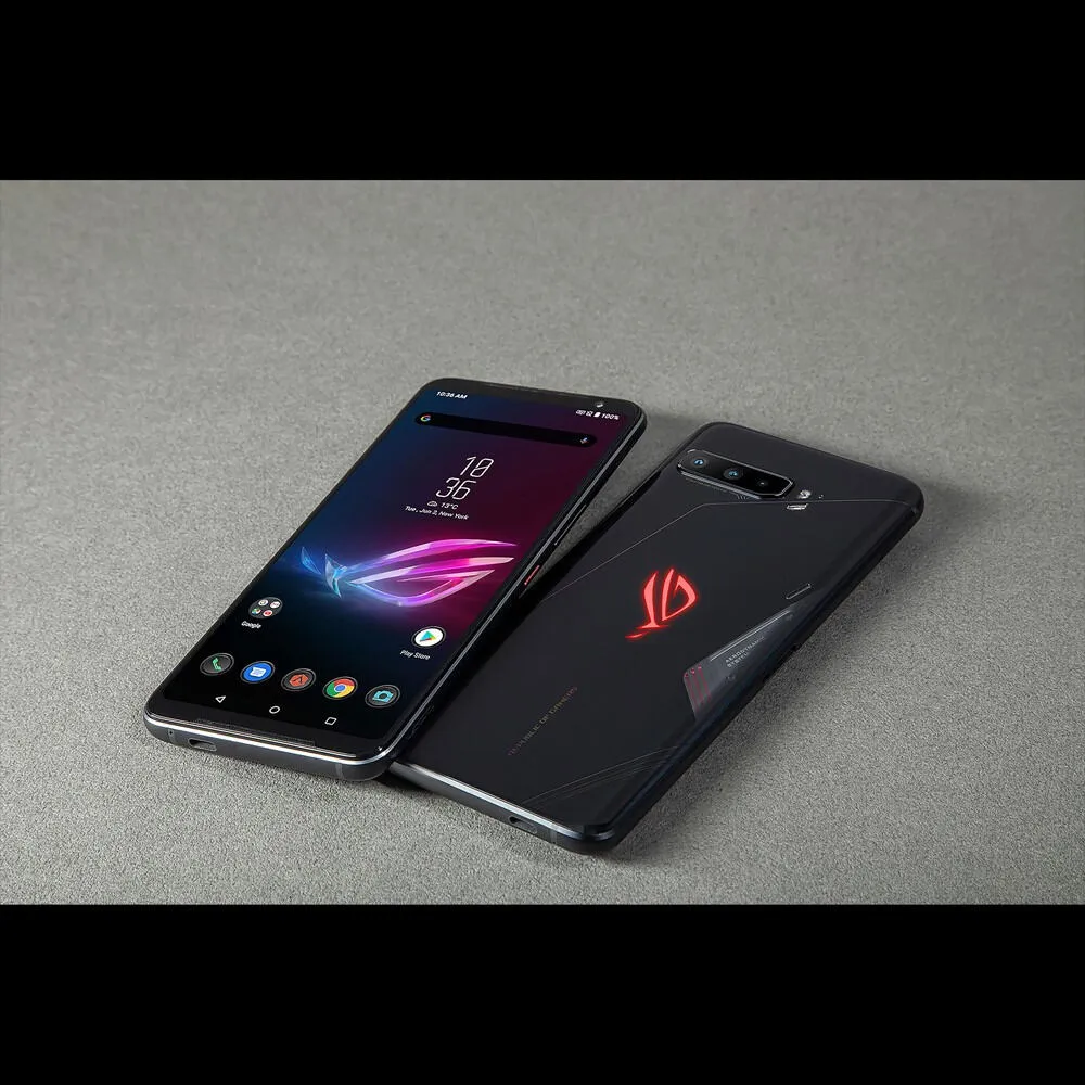 ASUS ROG Phone 3 16 GB ZS661KS-6A021EU 512 GB 16 GB RAM 5G Siyah Akıllı Telefon Thumbnail 6