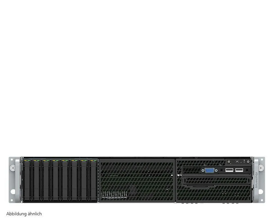 bluechip SERVERline R72200i for Azure Stack HCI sunucu 25,98 TB Intel® Xeon® Gold 6152 2,1 GHz 768 GB DDR4-SDRAM 1300 W
