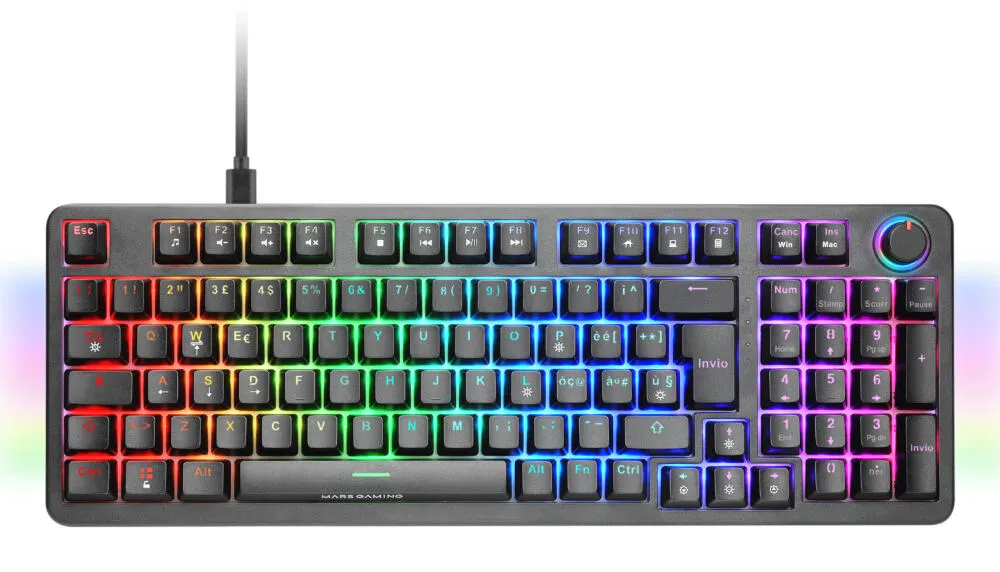 Mars Gaming MKPROYIT Mekanik RGB Oyuncu Klavyesi Thumbnail 1