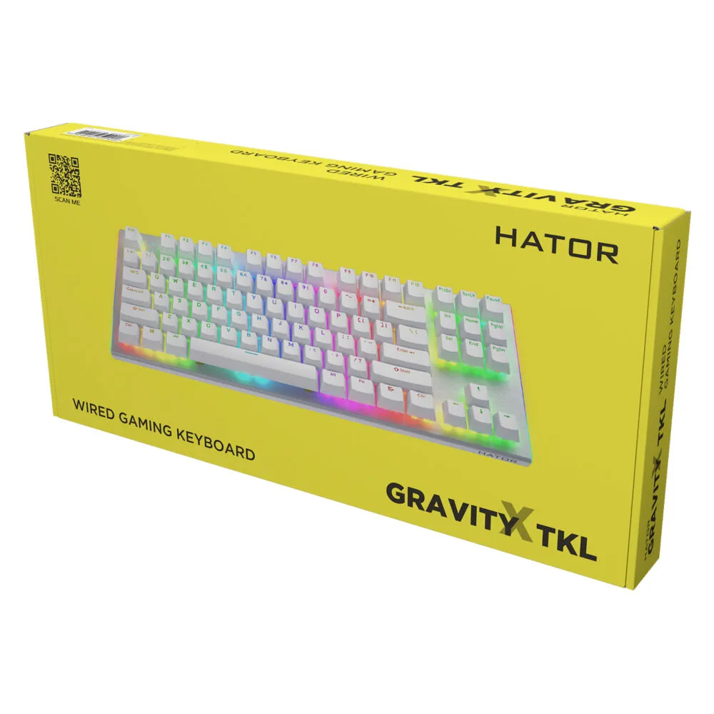HATOR Gravity X TKL HTK551 Mekanik RGB Oyuncu Klavyesi Thumbnail 10