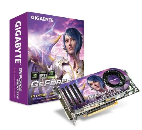 GIGABYTE GeForce 8800 GTS 320MB GDDR3 Ekran Kartı