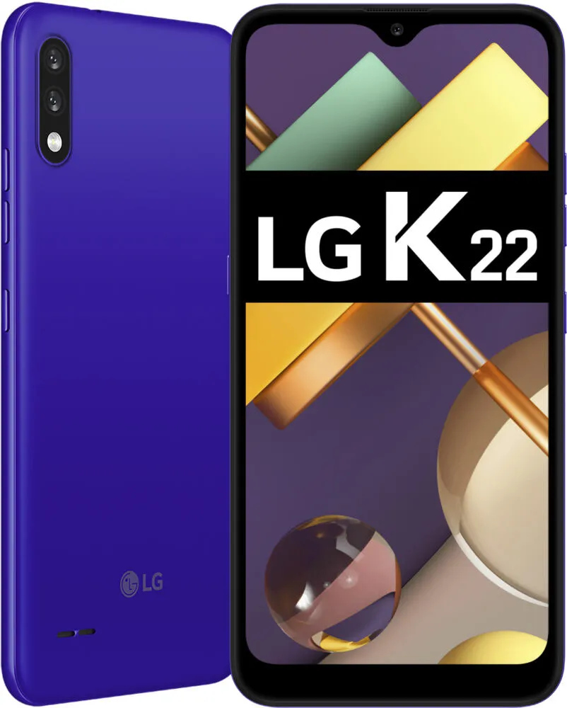 LG K22 2 GB LMK200EMW.AITCBL 32 GB 2 GB RAM Mavi Akıllı Telefon Thumbnail 1